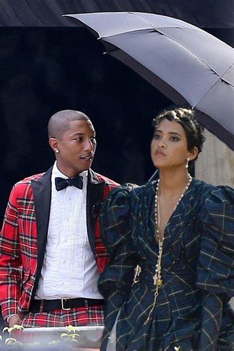 10 Bold Celebrity Wedding Outfits The Black Tux Blog Pharrell