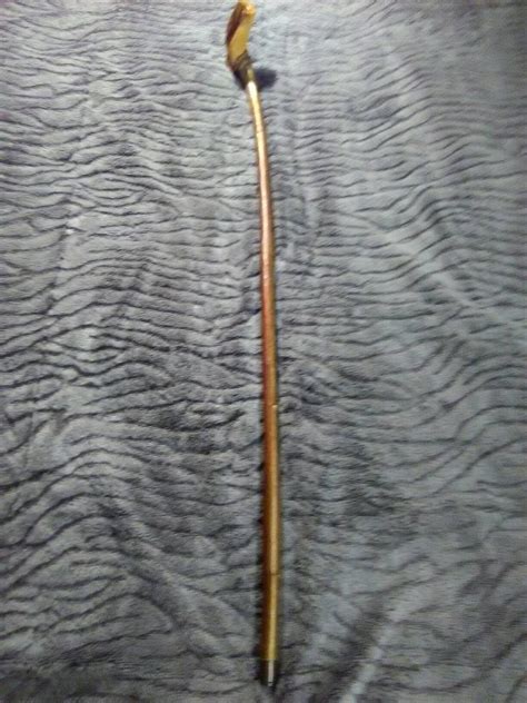 Handmade Hazel Walking Stick Knobstick With Naturally Shaped Etsy