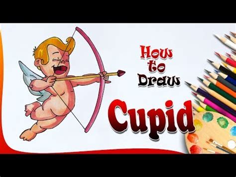 Cupid animated easy to draw. How to Draw Cupid || Cupid drawing || Easy drawing for kids - YouTube