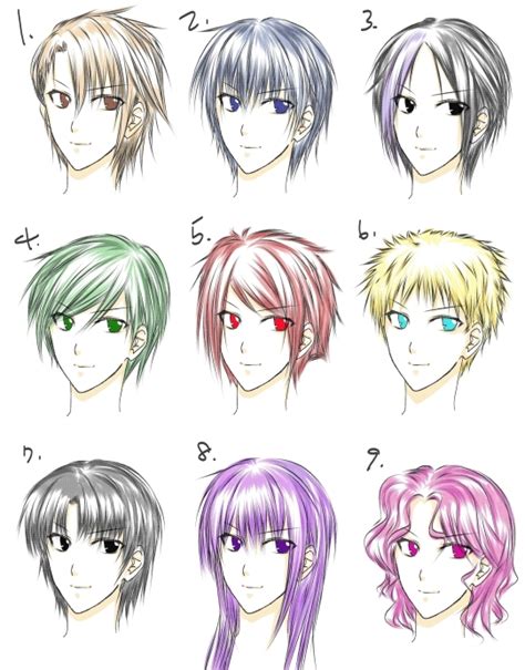 There are different ways to approach this step, depending on now that you've come to the end of this tutorial, you're going to have an easy time sketching long and short anime hair for any character. Male Hair by xmallowYUM on DeviantArt