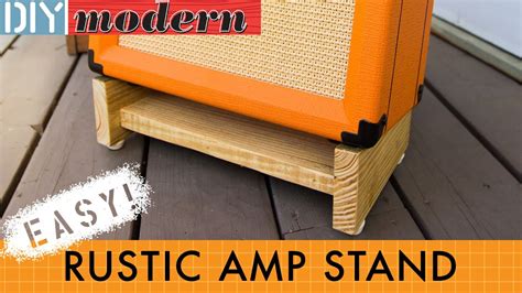 How To Make A Simple Amplifier Stand Youtube
