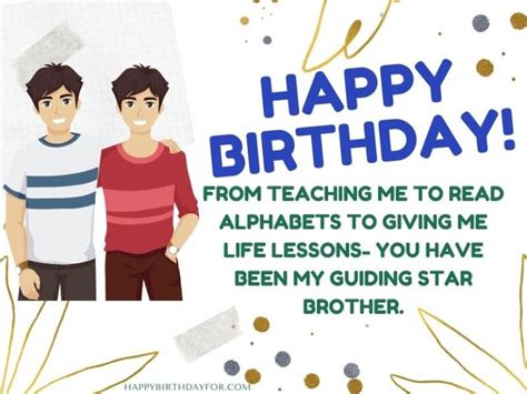 Birthday Wishes For Elder Brother 199 Best Messages Quotes