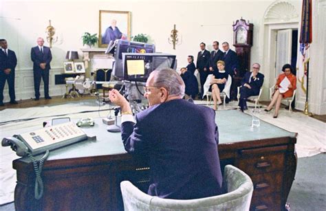 Stumptownblogger President Johnson Shocked The Nation On This Day In