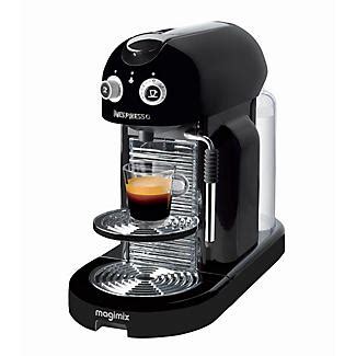 Nespresso by magimix granmaestria coffee machine & aeroccino. Magimix Nespresso Maestria Coffee Pod Machine Black, 11331 ...
