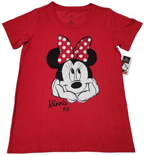 Official Disney Classic Red Minnie Mouse T Shirt Ebay