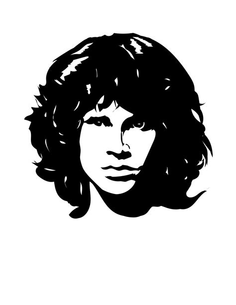 Jim Morrison Doors Music Icon 1960s Printable Art Artwork Etsy