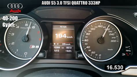 AUDI S5 3 0 V6 TFSI QUATTRO 333HP OPTIMALIZÁLÁS 400HP MTChip YouTube