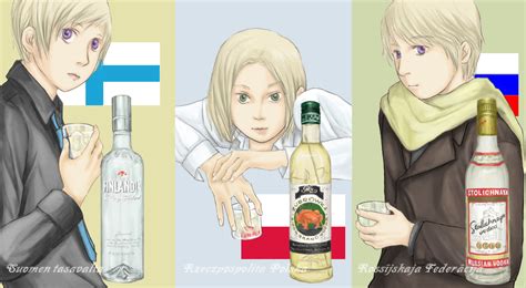 Russian Anime Girl Vodka