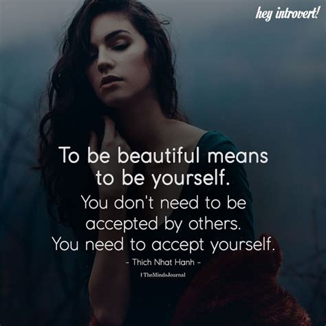 to be beautiful means to be yourself 2am woman quotes meant to be yours true quotes