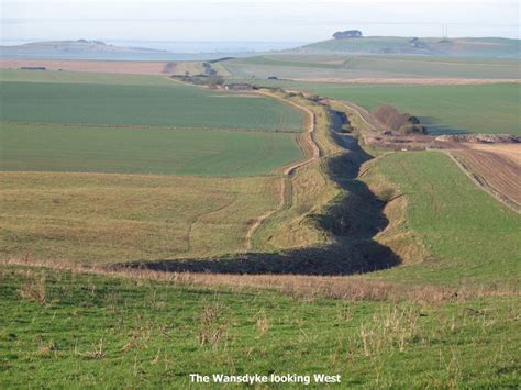 Photo Of The Wansdyke Looking West From Tan Hill Country Roads Photo