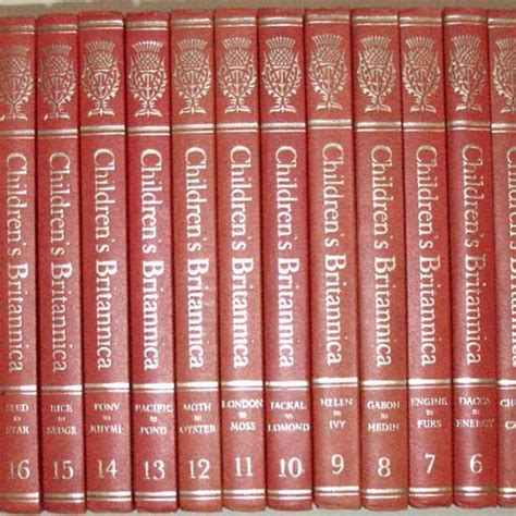 Childrens Britannica 20 Books Collection And Young Childrens