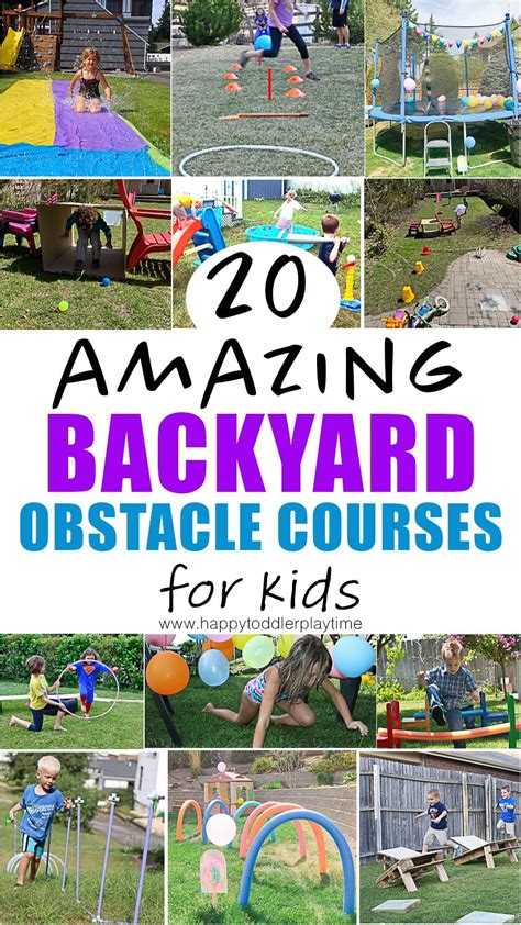 20 Amazing Backyard Obstacle Courses Artofit