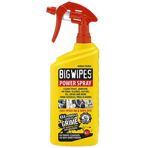 Industrial Bio Power Spray 1Litre | Industrial Cleaning Wipes | Industrial Cleaning Products