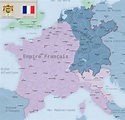 1811: la France des 130 départements sous l'Empire