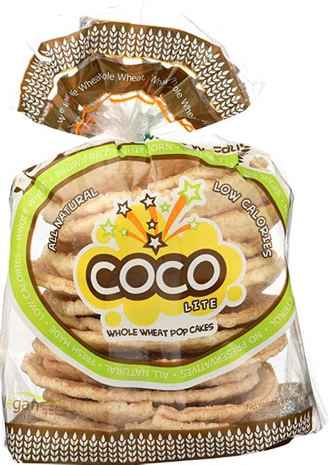Coco International Lite Multigrain Pop Cakes Whole Wheat
