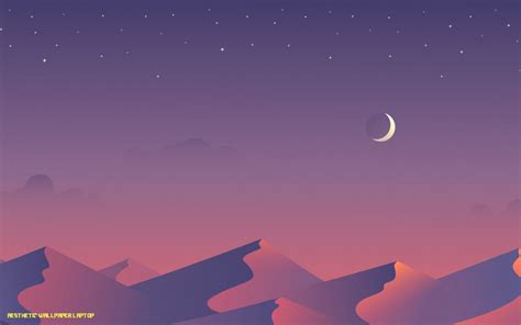 Laptop Backgrounds Aesthetic Moon Minimalist Laptop Wallpaper Posted