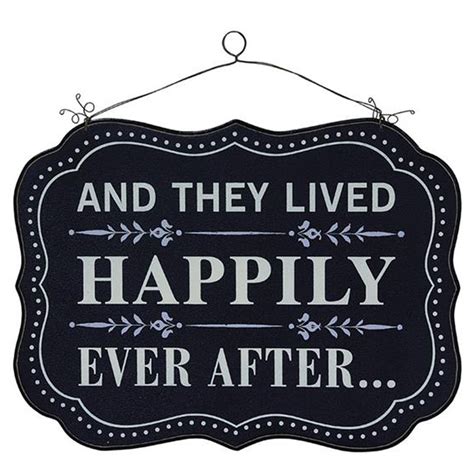 I was so happy with this! Happily Ever After Wall Plaque / 28-DA3777