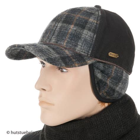 Trendy Baseball Cap With Ear Flaps By Stetson Online Hatshop For