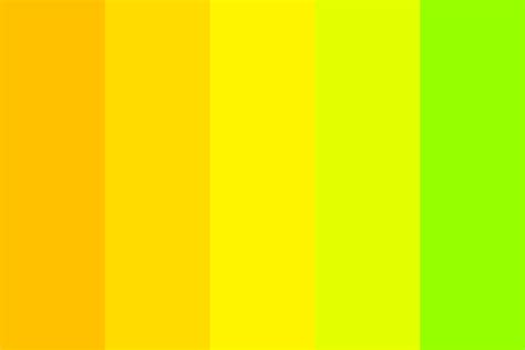 Just Yellow Color Palette