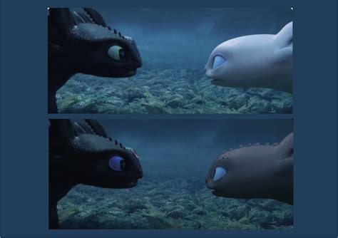 Httyd Toothless And Light Fury
