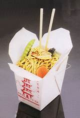 Pictures of Chinese Takeout Lunch Box