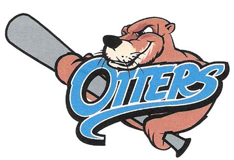 Otter Mascots Clip Art Library