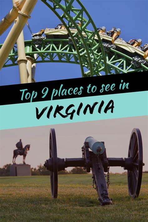 Top 9 Places To See In Virginia Virginia Travel Road Trip Planning