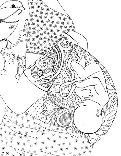 pregnant mom coloring pages at free printable colorings pages to print and color