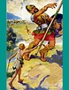 Bible Story Pictures for David and Goliath: David Kills Goliath - The ...