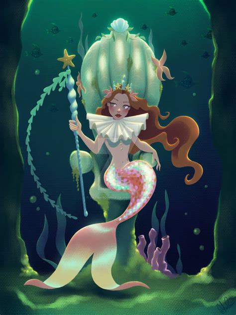Mermaid Queen By Dylanbonner On Deviantart