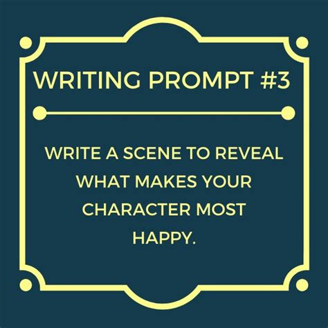Writing Prompts Character Development Writing Prompts Prompts