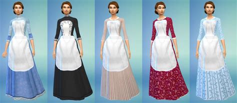 Historical Maids Sims 4 Sims Sims 4 Clothing