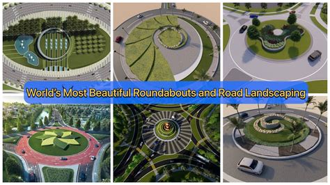 World Most Beautiful Roundabout And Road Median Landscape Designs