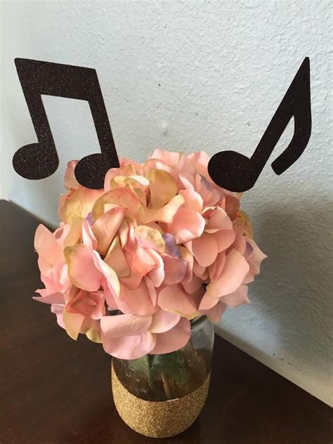 Music Note Centerpieces Music Notes Decorations Centerpiece