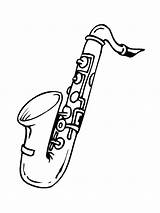Trombone Coloring Getdrawings sketch template