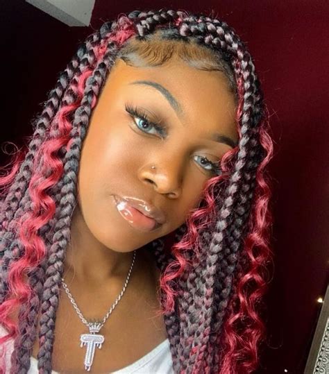 Follow Me For More Content 🍯💛 Box Braids Hairstyles Braided