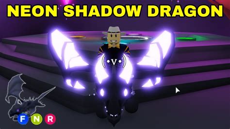 Akhirnya Dapet Pet Legendary Neon Shadow Dragon Di Adopt Me Roblox