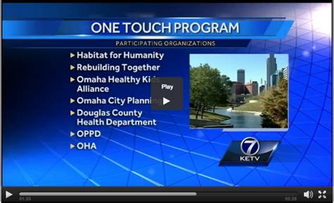 One Touch Profiled By Local Omaha Tv Station One Touch Housingone