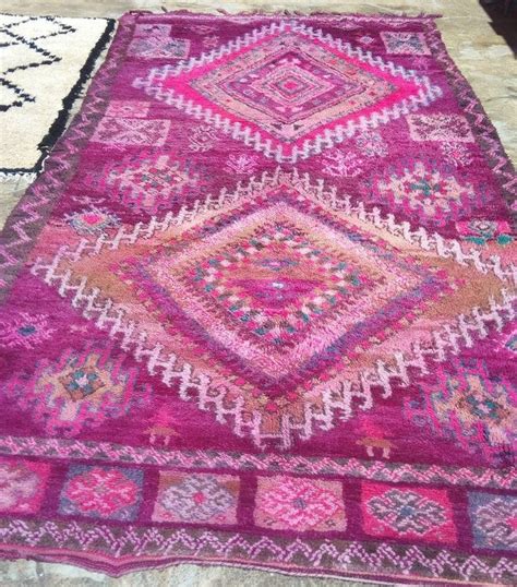 My spouse and i recently found a wonderful rental home, for a great price. Carpet boujaad vintage purple Berber carpet authentic | Etsy | Berber carpet, Carpet colors ...