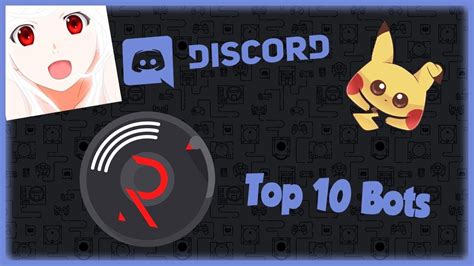 Top 10 Discord Bots That Can Help Grow Your Server 2019 Youtube