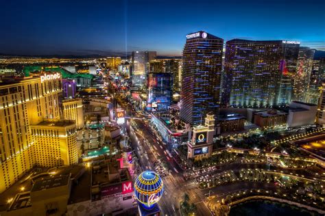 Usa Night From Above Horizon Las Vegas Megapolis Hd Wallpaper