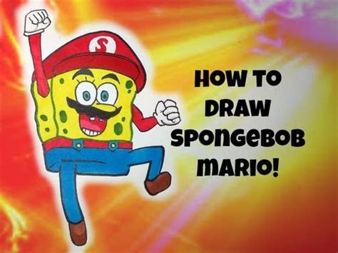 Austin is five years old, so this lesson is perfect for younger artists. How To Draw Spongebob Mario - YouTube
