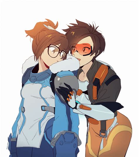 Tracer And Mei Overwatch And 1 More Drawn By Maro Lij512 Danbooru