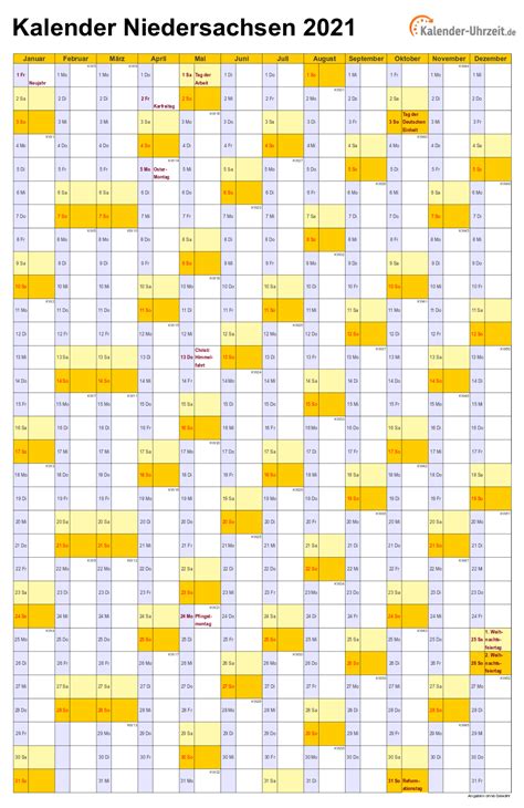 Siehe auch alle feiertage in anderen jahren, klicke hierzu auf einen der unten stehenden link's, oder siehe den kalender 2021. Feiertage 2021 Niedersachsen + Kalender