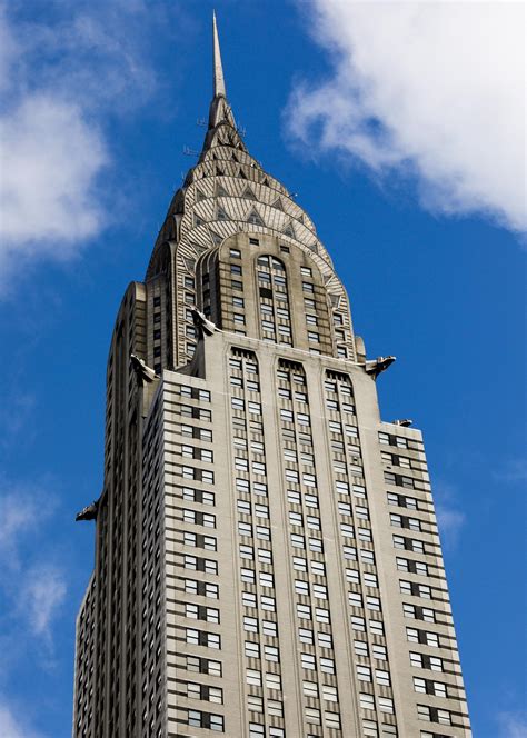 Chrysler Building In New York Te Koop De Standaard