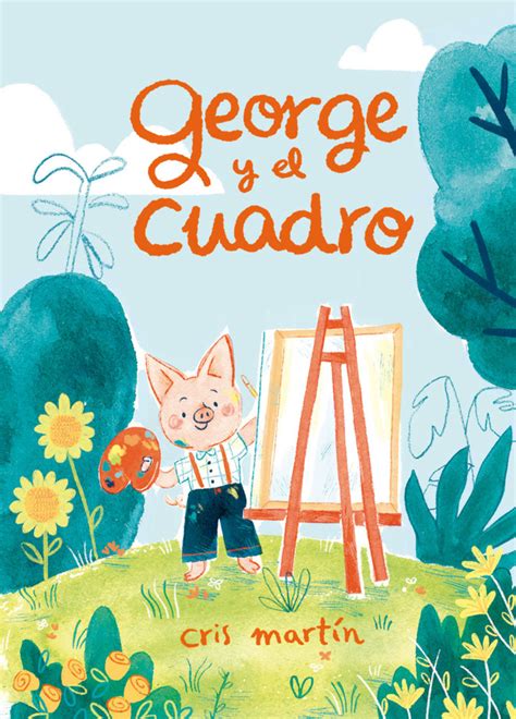 Ilustración De Portadas Para Libros Infantiles George Y El Cuadro