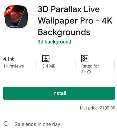 A collection of the top 49 4k live wallpapers and backgrounds available for download for free. 3D Parallax Live Wallpaper Pro - 4K Backgrounds - Android ...