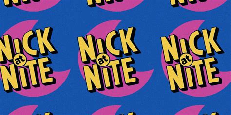 Nick At Nite Lettering