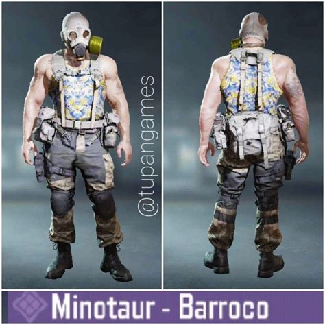 MINOTAUR BARROCO Arte Militar Call Of Duty Militar