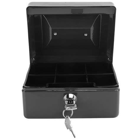 Lyumo Safe Lock Box Cash Box Mini Portable Security Lock Box 6inch